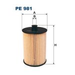 Filter goriva Filtron PE981