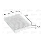 Filter klime Volvo S60 XC60 K1237 AH267 31366124 Magneti Marelli 350203062800