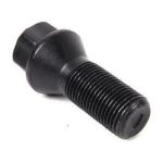 Zavrtanj točka M14x1.25 27 mm konus ključ 17 black V14125K27B