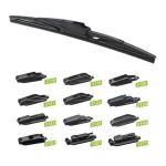 Metlica brisača zadnja 375 mm 15" sa 12 adaptera Shield SHIELD375