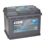 Exide 64Ah Premium Desno + 640A akumulator EA640