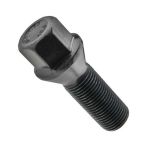 Zavrtanj točka M14x1.25 48mm - OK17 - konus - crni - V14125K48B