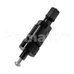 Ventil za tubeles gume crni aluminijumski za TPMS senzor HAM-6-266B-BK