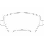 Pločice prednje PAGID T1399