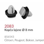 Žabica 2083 - lajsna - Ducato Boxer Jumper