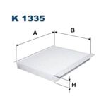 Filter klime FILTRON K1335 - Fiat 500L