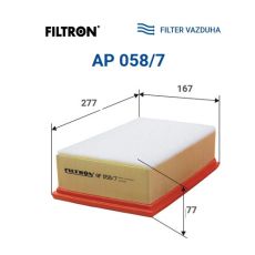Filter vazduha FILTRON AP058/7 - A1275