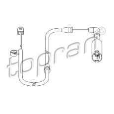 Senzor istrošenosti kočionih pločica 501404 98030600 620240 GIC204 34353411756 Topran 501404