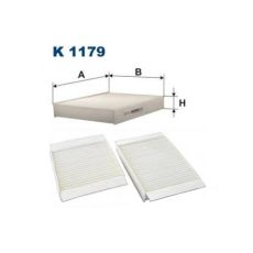 Filter klime FILTRON K1179-2x - SET - LA191/S - CCF0120
