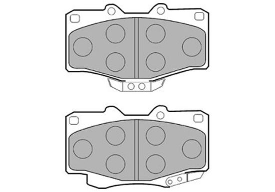 Pločice prednje kočione Delphi LP854