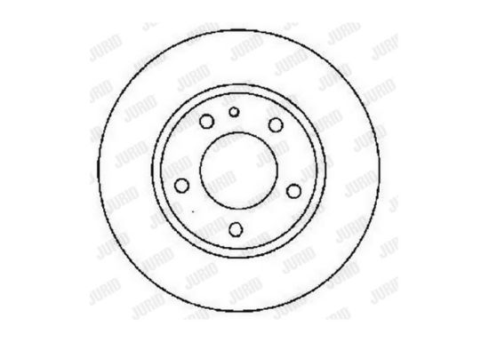 Disk kočioni prednji Jurid 561520JC DDF156