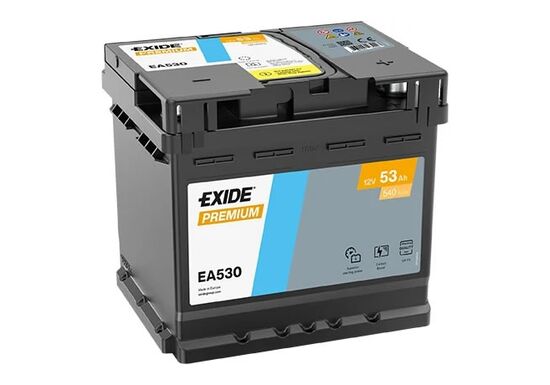 Exide 12V 53Ah 540A Premium Desno + EA530