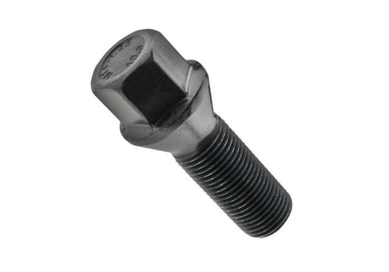 Zavrtanj točka M14x1.25 48mm - OK17 - konus - crni - V14125K48B