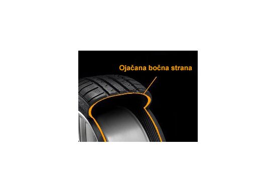 Continental 245/45R18 100V WinterContact TS850P - zimski pneumatik — slika 3