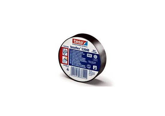 Izolir traka 19 mm x 20 m crna TESA 53948