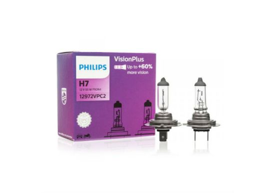 H7 sijalice PHILIPS +60% light - PAR - Vision Plus Prosport Auto