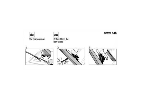 Metlica prednja 575 mm AeroTwin Bosch AR575U 3397008940