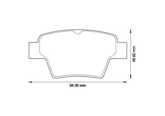 Pločice zadnje Jurid 573235j