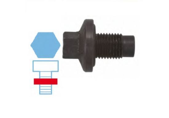 Čep kartera CORTECO 220112S- M14x1.5 - Jumper Boxer Duca